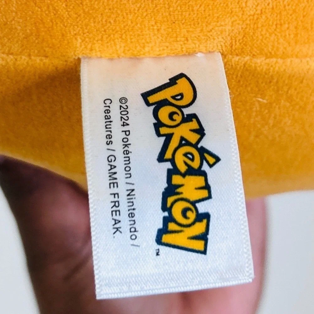 Squishmallows Pokemon Teddiursa 2024 Plush Orange Polyester Soft kids  anime